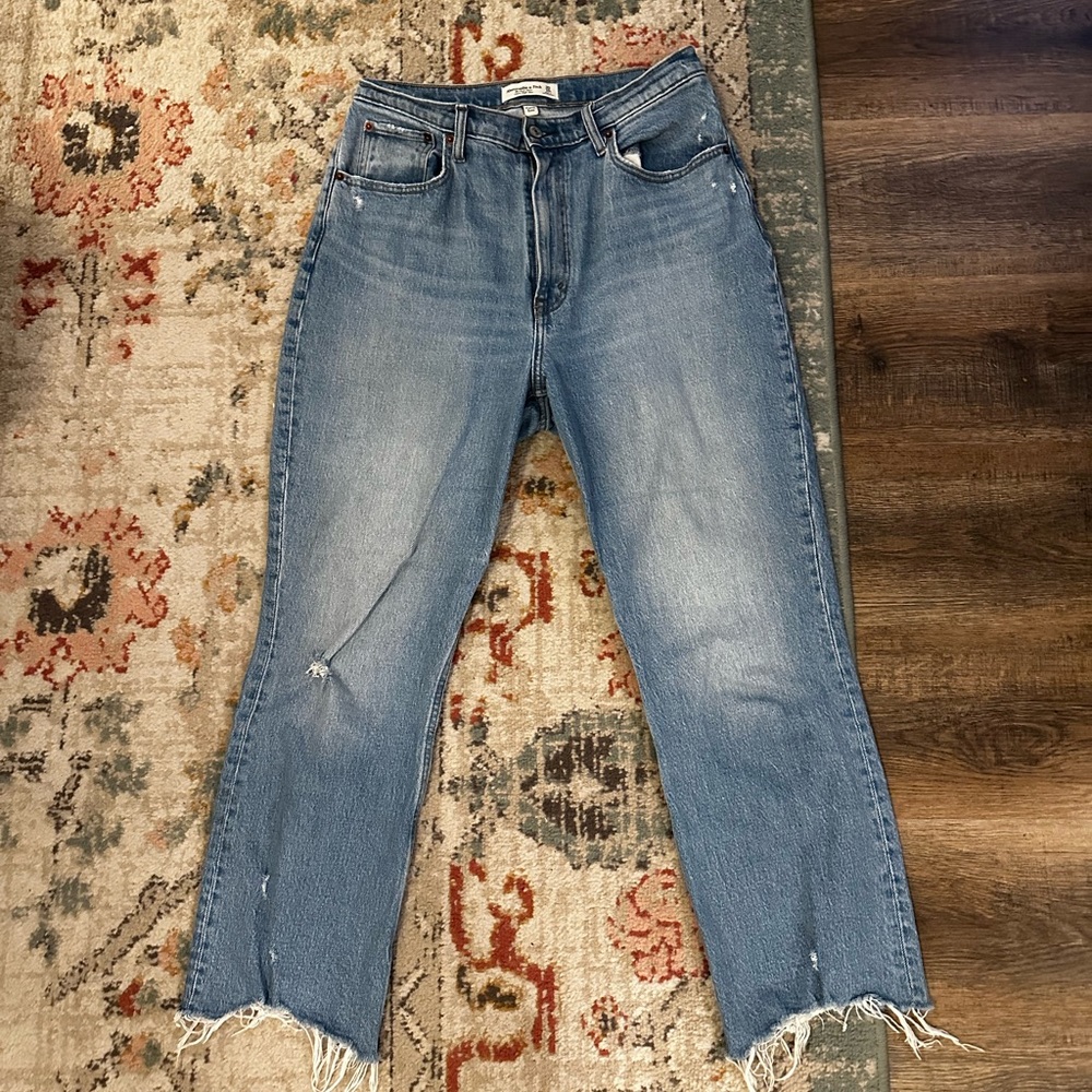 Abercrombie & Fitch Denim | Cropped Kick-Flare | Size 10R (30R) | EUC